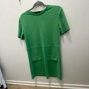 Zara Green Dress, never been worn